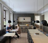 a och d, Kontorsombyggnad