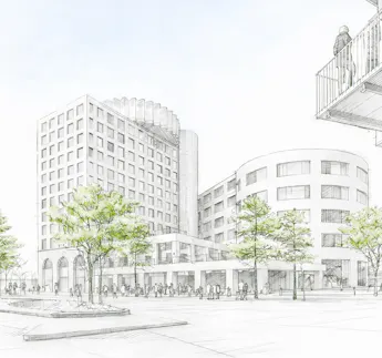 Arkitektskisser och utredningar