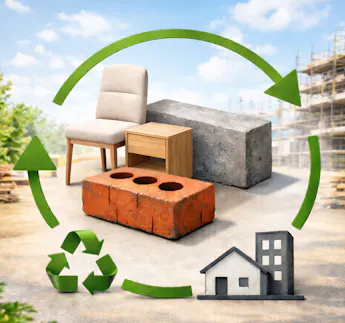 Cirkulärt byggande och återbruk