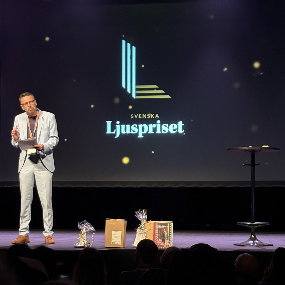 P40 "Hyttan" – finalist i Svenska Ljuspriset 2025