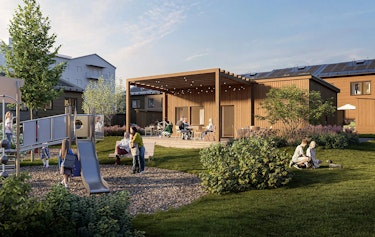 Vy Ã¶ver gÃ¥rdshus