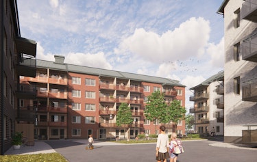 Vy Ã¶ver innergÃ¥rden, Vallan