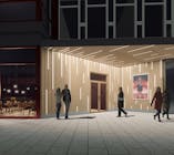 Medborgarhuset, EntrÃ©