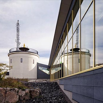 Norrtälje badhus blev en av fem finalister till årets bygge 2015