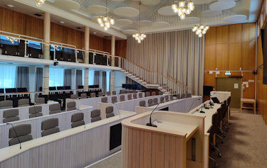 Kommunfullmäktigesalen Boden 