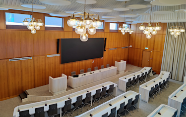 Kommunfullmäktigesalen Boden 