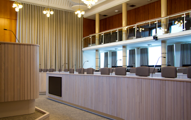 Kommunfullmäktigesalen Boden 